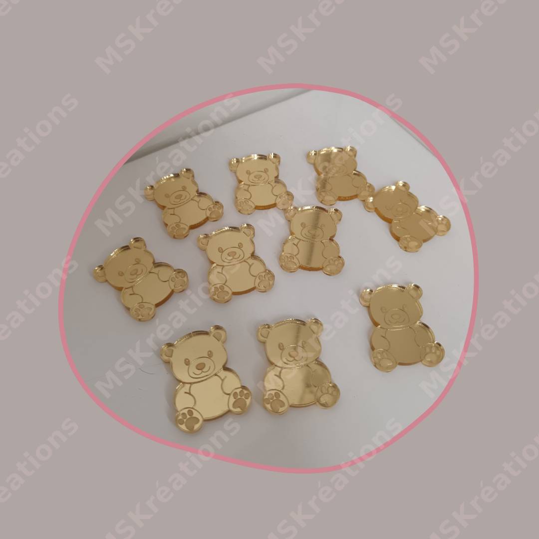 Lot de 10 Oursons